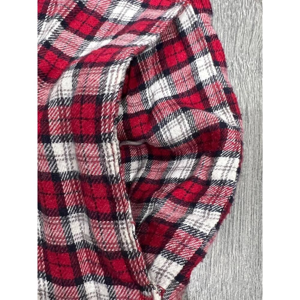 Wrangler Retro Red Plaid Flannel Y2K Shirt Medium A003719 - Picture 9 of 12